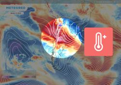 Las lluvias empiezan a aparecer en el radar de Meteored para la próxima semana