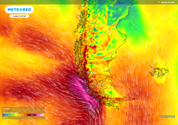 Revisa los destaques del pronóstico para este lunes a lo largo de Chile