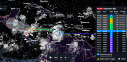 La tormenta tropical Julia se formará en el Caribe y después será huracán