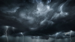 Las tormentas pueden esconder 1,300 millones de voltios y un telescopio de rayos cósmicos permite medirlos