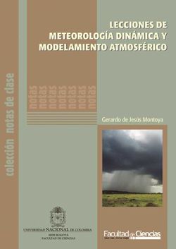 Lecciones de Meteorología dinámica y modelamiento atmosférico