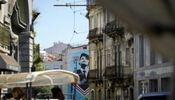 Lisboa tem um mural dedicado ao amor (mas só o pode visitar até ao fim de abril)