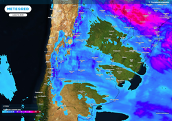 Llega la nieve a sierras de Córdoba, San Luis y zona baja de Mendoza