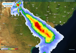 Llegan 3 días con lluvias de 50 a 150 mm en Buenos Aires, Santa Fe y Entre Ríos