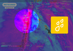 Lloverá 3 días seguidos": Meteored pronostica unos 40 mm en estas regiones de Chile centro-sur para el fin de semana