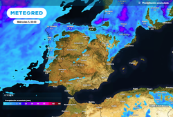 Lluvias de 30 l/m2, según Sergio Escama: "la vaguada dejará las tormentas más fuertes en las comunidades del norte