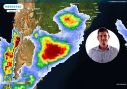 “Lluvias fuertes, intensa actividad eléctrica y granizo este fin de semana”