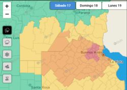 Alerta roja: ¿cuándo dejará de llover en la región?