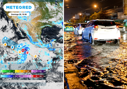 Lluvias intensas castigarán algunos estados de México durante este domingo. ¡Atentos por posibles inundaciones!