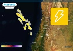 Lluvias, tormentas y frío polar cierran julio en zona central