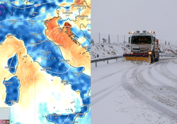Luca Lombroso avvisa: dai 20°C ai temporali con neve in 24 ore, irruzione polare tra mercoledì e giovedì