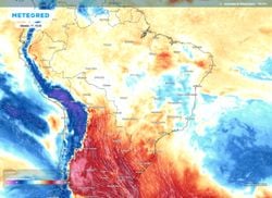 Temperaturas voltam a subir anunciando a chegada de uma nova frente fria