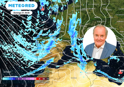 Maldonado avisa de un giro de 180 grados en el tiempo: de pronto las nubes, las lluvias y el viento vendrán del oeste