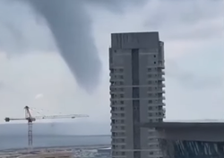 Severe weather in Israel: waterspout threatens the city of Ashdod