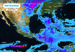 Mañana, jueves 5 de marzo, México sufrirá más tormentas y granizadas: en al menos 15 estados más de 25 mm