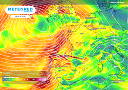 Última hora: la borrasca Karlotta dejará rachas de viento huracanadas en estas zonas de España