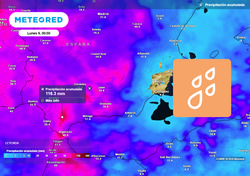 Borrasca Marta: mañana llegarán las lluvias más intensas a Andalucía a partir de esta hora