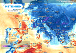 Martedì brusco abbassamento delle temperature in Italia: freddo e gelate tardive in queste aree, con calo di oltre 10°C