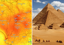 Más calor en Sevilla que en El Cairo este Domingo de Resurrección