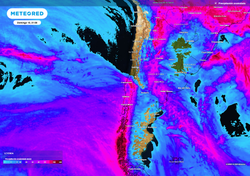 Más de 100 mm de lluvias recibirán algunas regiones de Chile esta semana