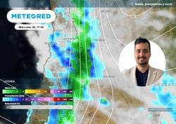 Lluvias y tormentas eléctricas se prevén en Santiago los próximos días