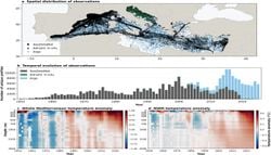 El Mediterráneo se está calentando y salando a un ritmo cada vez mayor, incluso a miles de metros bajo de su superficie