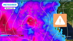 Tra meno di 24 ore intenso peggioramento: Liguria a rischio con oltre 100 mm, ecco le altre regioni colpite