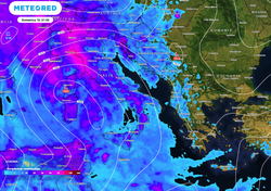 Da venerdì 13 attenzione al ciclone fra Sardegna e Sicilia, causerà forti piogge e mareggiate