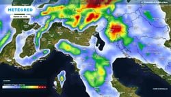 Maltempo: tra oggi e domani violenti temporali e nubifragi colpiranno queste regioni del centro-nord