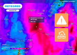 Alerte aux fortes pluies et aux inondations jusqu'à lundi !
