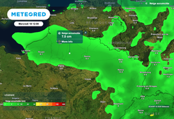 Météo : nouvelle offensive de l'hiver en France ! Des chutes de neige attendues ce mercredi. Voici les zones concernées