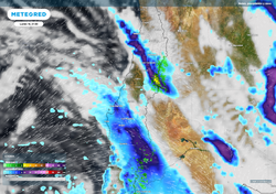 Precaución: lluvias de hasta 80 mm se prevén en el sur de Chile por un potente sistema frontal