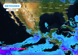 Meteored pronostica precipitaciones de moderadas a fuertes en 10 estados
