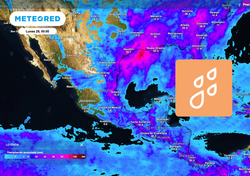 Meteored pronostica precipitaciones fuertes en estos 10 estados