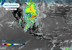 Meteored pronostica precipitaciones y granizadas en estos 20 estados