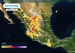 Meteored pronostica precipitaciones y posibles granizadas en estos 8 estados