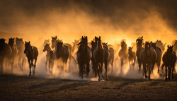 Miles de caballos salvajes "protegidos" terminan en mataderos por fallas del gobierno de Trump en EE. UU.