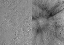 NASA detecta impacto impressionante de meteoro em Marte