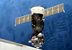 Nave rusa se acopla a la ISS y traerá de regreso a Tierra a 3 astronautas