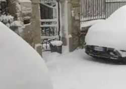 Schnee von Apulien bis Sizilien und Tunesien: Fotos und Videos!
