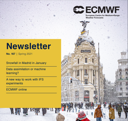 Newsletter del ECMWF correspondientes a Primavera 2021
