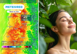 Santiago recibirá un respiro térmico: temperaturas más frescas para la próxima semana