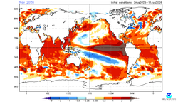 Super El Niño: NOAA aumenta para 95% a chance de um fenômeno muito forte