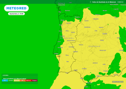 Portugal ainda com calor nos próximos dias, mas com deterioração da qualidade do ar à vista!