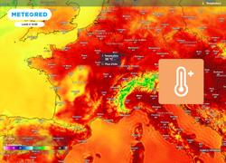 De très fortes chaleurs et des orages !