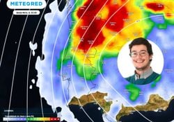 Em breve uma nova gota fria chegará a Portugal: chuva, neve, trovoada e vento forte nestas zonas