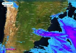 O fim de semana na Região Sul com calor e também chuva em algumas localidades