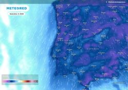 O pior dia da invasão polar será sexta-feira, 21 de novembro: -7 ºC e geada nestas regiões