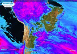 Alerta de calor intenso e nova frente fria avança pelo Sul e chega ao Sudeste