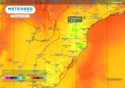 O tempo no fim de semana na Região Sul: sem tempestades e com massa de ar frio